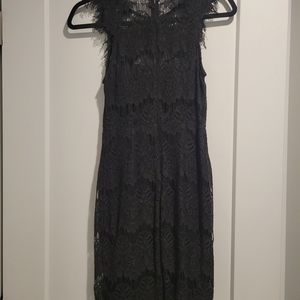 Dainty Hooligan Black Lace Dress Size Small